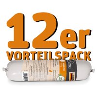 12x Hundewurst Huhn pur 600g