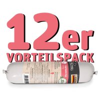 12x Hundewurst Truthahn pur 600g