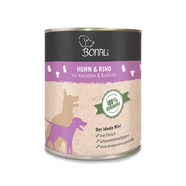 6x Huhn & Rind 800g - Sparset